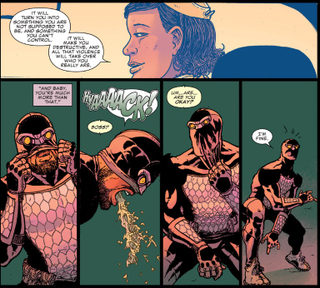 Illustration for article titled Nighthawk skillfully uses a conflicted superhero to explore racism and police brutality